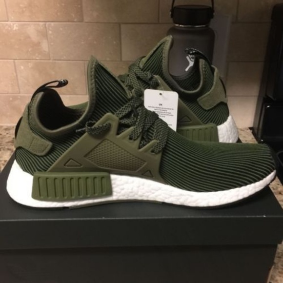 olive green nmds women's